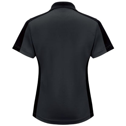 Red Kap Women's Short Sleeve Performance Knit® Two-Tone Polo