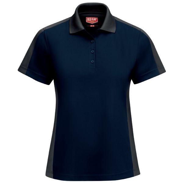 Red Kap Women's Short Sleeve Performance Knit® Two-Tone Polo