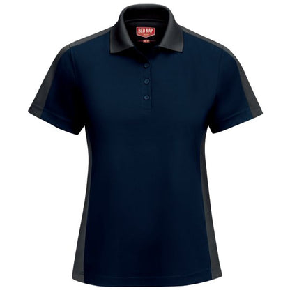 Red Kap Women's Short Sleeve Performance Knit® Two-Tone Polo