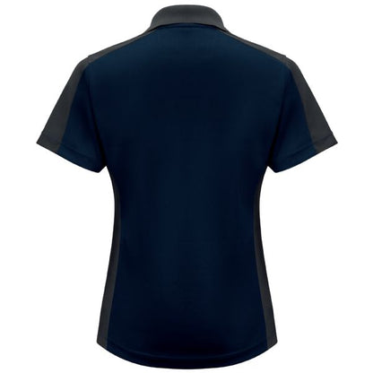 Red Kap Women's Short Sleeve Performance Knit® Two-Tone Polo