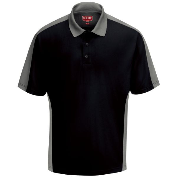 Red Kap Men's Short Sleeve Performance Knit® Two-Tone Polo