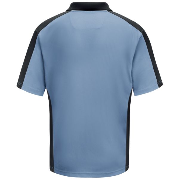 Red Kap Men's Short Sleeve Performance Knit® Two-Tone Polo