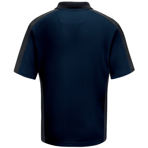 Red Kap Men's Short Sleeve Performance Knit® Two-Tone Polo