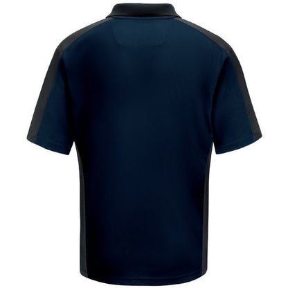Red Kap Men's Short Sleeve Performance Knit® Two-Tone Polo