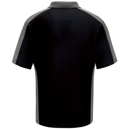 Red Kap Men's Short Sleeve Performance Knit® Two-Tone Polo