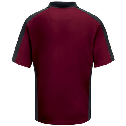 Red Kap Men's Short Sleeve Performance Knit® Two-Tone Polo
