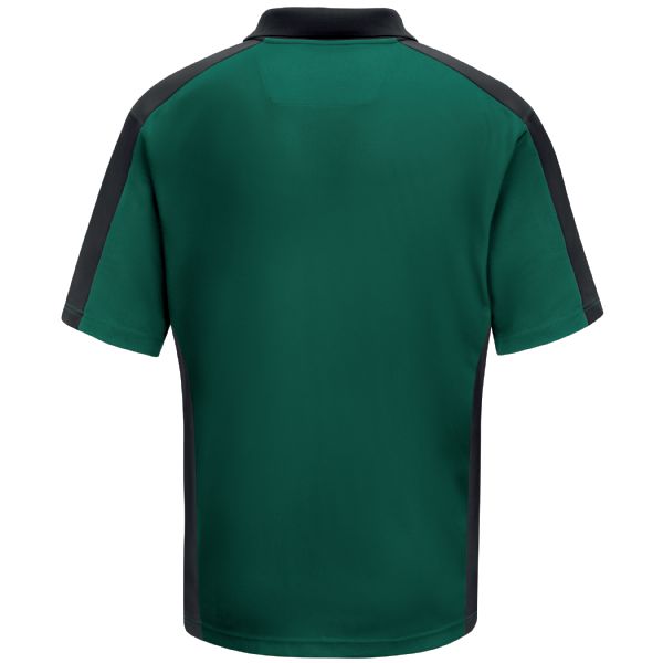 Red Kap Men's Short Sleeve Performance Knit® Two-Tone Polo