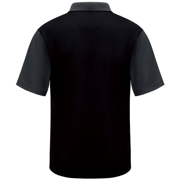 Red Kap Men's Short Sleeve Performance Knit® Color-Block Polo