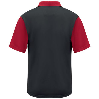 Red Kap Men's Short Sleeve Performance Knit® Color-Block Polo