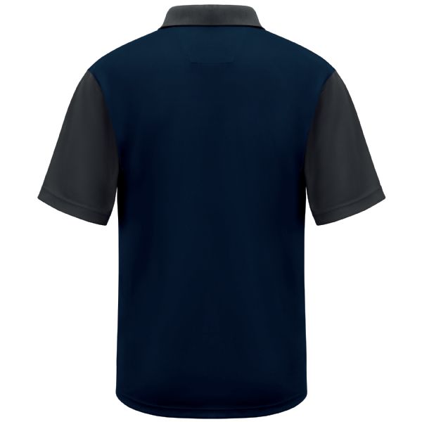 Red Kap Men's Short Sleeve Performance Knit® Color-Block Polo