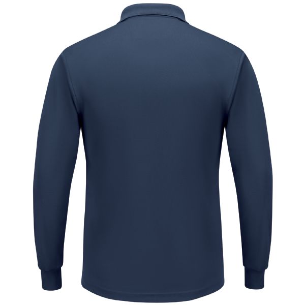 Red Kap Men's Long Sleeve Performance Knit® Polo