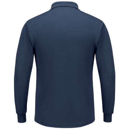 Red Kap Men's Long Sleeve Performance Knit® Polo