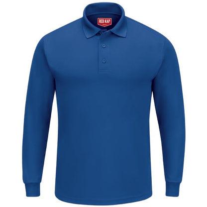 Red Kap Men's Long Sleeve Performance Knit® Polo