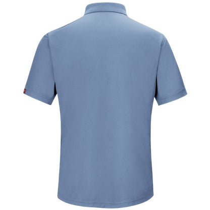 Red Kap Men's Short Sleeve Performance Knit® Gripper-Front Polo
