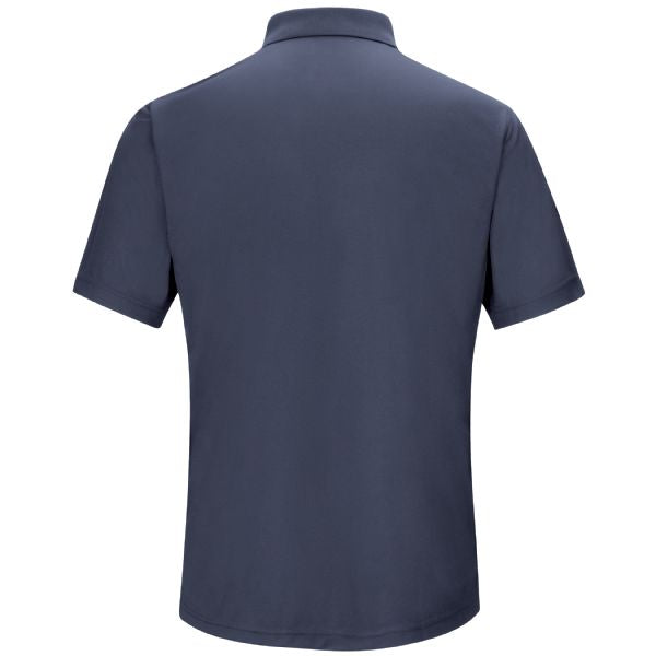 Red Kap Men's Short Sleeve Performance Knit® Gripper-Front Polo