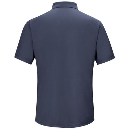 Red Kap Men's Short Sleeve Performance Knit® Gripper-Front Polo
