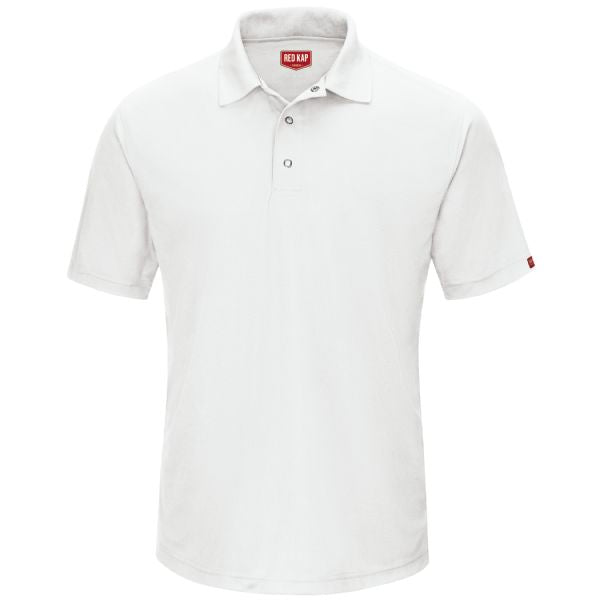 Red Kap Men's Short Sleeve Performance Knit® Gripper-Front Polo