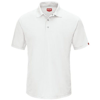 Red Kap Men's Short Sleeve Performance Knit® Gripper-Front Polo