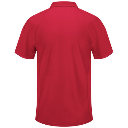 Red Kap Men's Short Sleeve Performance Knit® Flex Series Active Polo