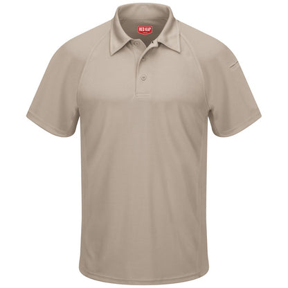 Red Kap Men's Short Sleeve Performance Knit® Flex Series Active Polo