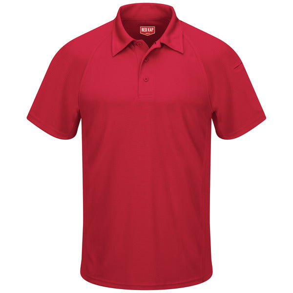 Red Kap Men's Short Sleeve Performance Knit® Flex Series Active Polo