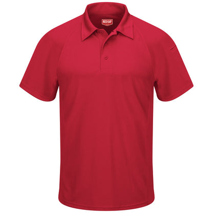 Red Kap Men's Short Sleeve Performance Knit® Flex Series Active Polo