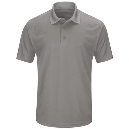 Red Kap Men's Short Sleeve Performance Knit® Pocketless Core Polo