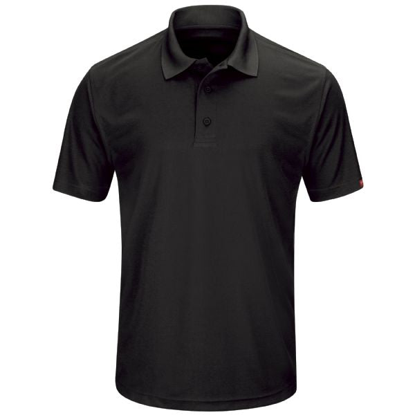 Red Kap Men's Short Sleeve Performance Knit® Pocketless Core Polo