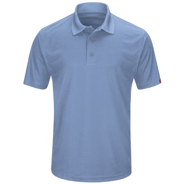 Red Kap Men's Short Sleeve Performance Knit® Pocketless Core Polo