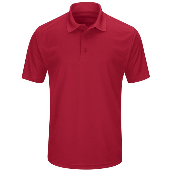 Red Kap Men's Short Sleeve Performance Knit® Pocketless Core Polo