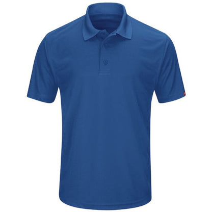 Red Kap Men's Short Sleeve Performance Knit® Pocketless Core Polo