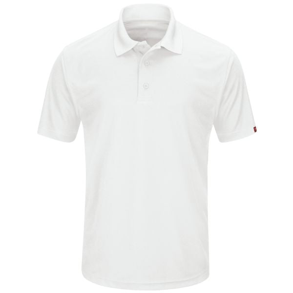 Red Kap Men's Short Sleeve Performance Knit® Pocketless Core Polo