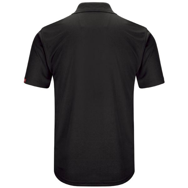Red Kap Men's Short Sleeve Performance Knit® Pocketless Core Polo