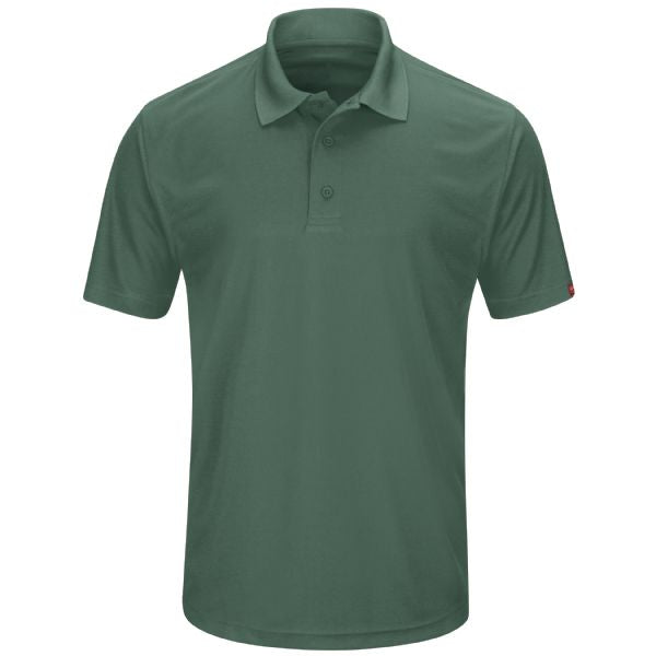 Red Kap Men's Short Sleeve Performance Knit® Pocketless Core Polo