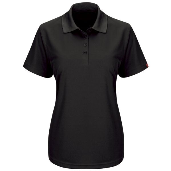 Red Kap Women's Short Sleeve Performance Knit® Pocketless Core Polo