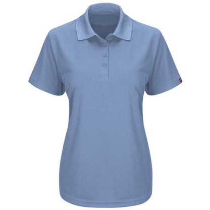 Red Kap Women's Short Sleeve Performance Knit® Pocketless Core Polo