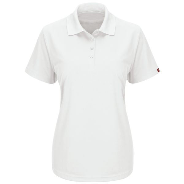 Red Kap Women's Short Sleeve Performance Knit® Pocketless Core Polo