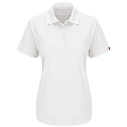 Red Kap Women's Short Sleeve Performance Knit® Pocketless Core Polo