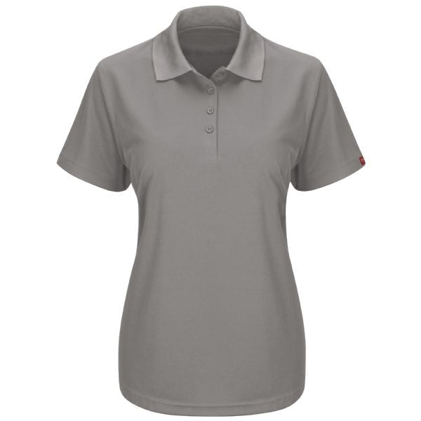 Red Kap Women's Short Sleeve Performance Knit® Pocketless Core Polo