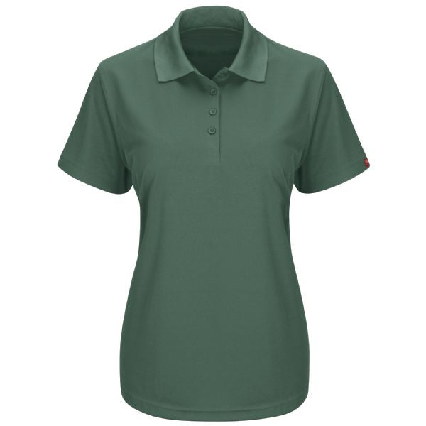Red Kap Women's Short Sleeve Performance Knit® Pocketless Core Polo