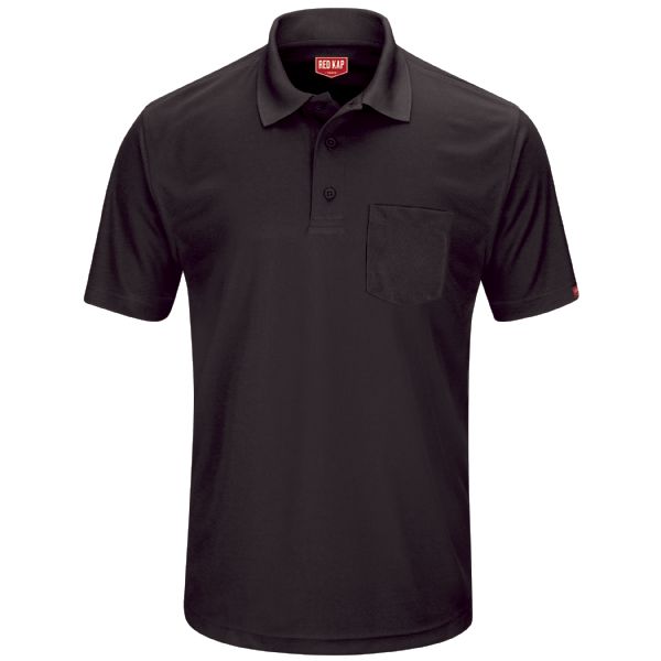 Red Kap Men's Short Sleeve Performance Knit® Pocket Polo