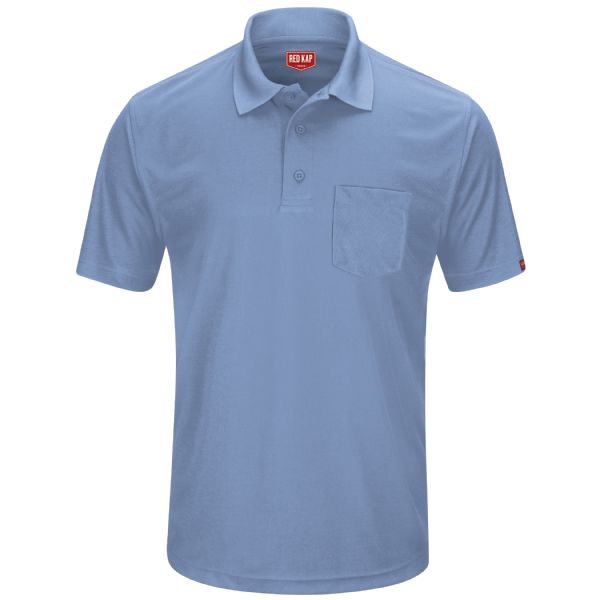Red Kap Men's Short Sleeve Performance Knit® Pocket Polo
