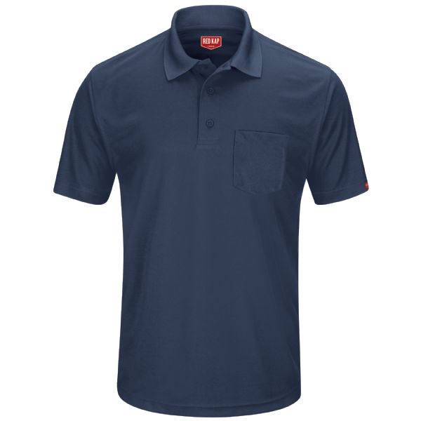 Red Kap Men's Short Sleeve Performance Knit® Pocket Polo