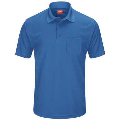 Red Kap Men's Short Sleeve Performance Knit® Pocket Polo