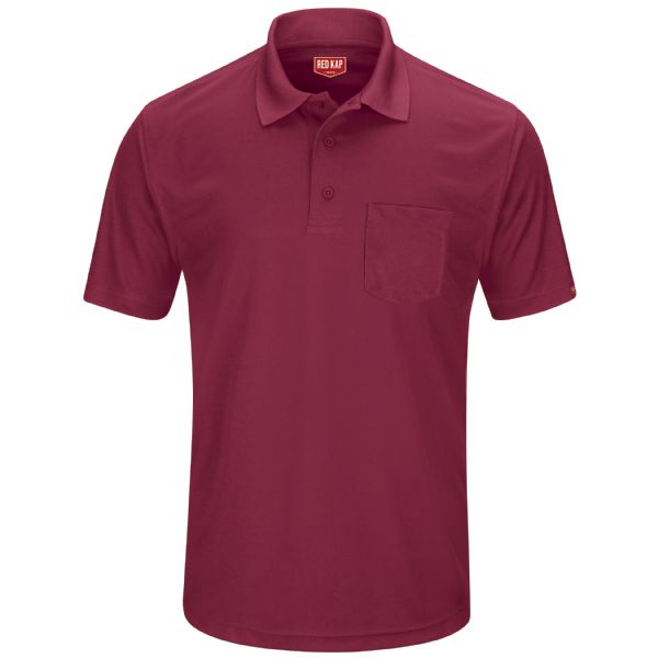 Red Kap Men's Short Sleeve Performance Knit® Pocket Polo