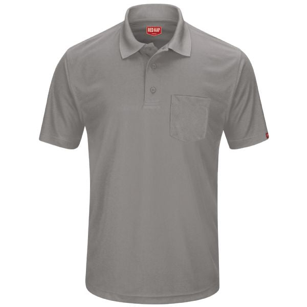 Red Kap Men's Short Sleeve Performance Knit® Pocket Polo
