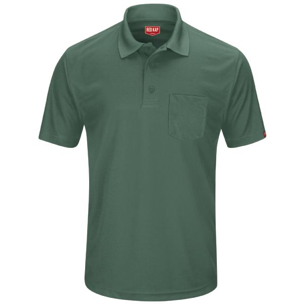 Red Kap Men's Short Sleeve Performance Knit® Pocket Polo