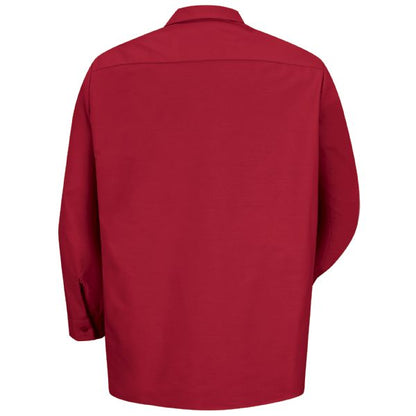 Red Kap Men's Long Sleeve Industrial Work Shirt