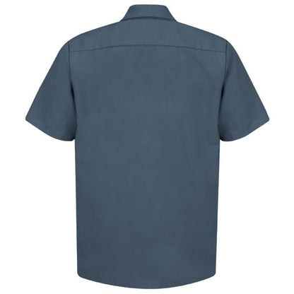 Red Kap Men's Short Sleeve Industrial Work Shirt