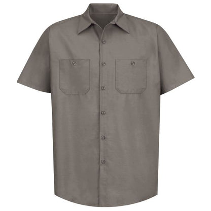 Red Kap Men's Short Sleeve Industrial Work Shirt